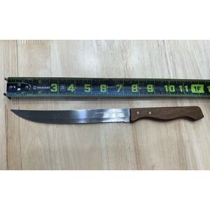 Imperial Veri Veri Sharp Steak Knife Serrated 5in Blade Stainless Wood Handle